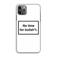 CaseCompany No time: iPhone 11 Pro Max Tough Case