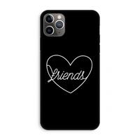 CaseCompany Friends heart black: iPhone 11 Pro Max Tough Case