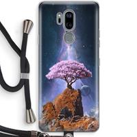 CaseCompany Ambition: LG G7 Thinq Transparant Hoesje met koord