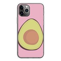 CaseCompany Avocado: iPhone 11 Pro Transparant Hoesje