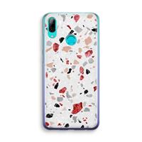 CaseCompany Terrazzo N°12: Huawei P Smart (2019) Transparant Hoesje