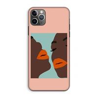 CaseCompany Orange lips: iPhone 11 Pro Max Tough Case