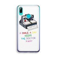 CaseCompany Smile: Huawei P Smart (2019) Transparant Hoesje