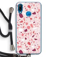 CaseCompany Terrazzo N°15: Huawei P20 Lite Transparant Hoesje met koord