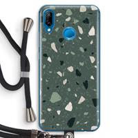 CaseCompany Terrazzo N°19: Huawei P20 Lite Transparant Hoesje met koord