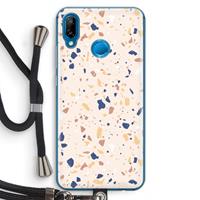 CaseCompany Terrazzo N°23: Huawei P20 Lite Transparant Hoesje met koord