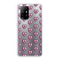 CaseCompany GIRL POWER: Oppo A94 5G Transparant Hoesje