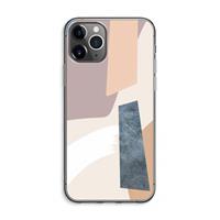 CaseCompany Luca: iPhone 11 Pro Max Transparant Hoesje