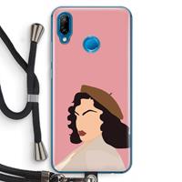 CaseCompany Confidence: Huawei P20 Lite Transparant Hoesje met koord