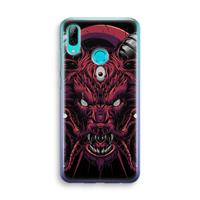 CaseCompany Hell Hound and Serpents: Huawei P Smart (2019) Transparant Hoesje