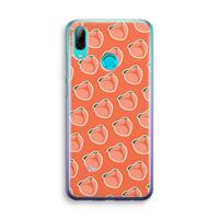 CaseCompany Just peachy: Huawei P Smart (2019) Transparant Hoesje