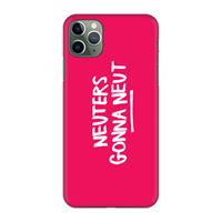 CaseCompany Neuters (roze): Volledig geprint iPhone 11 Pro Max Hoesje
