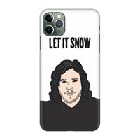 CaseCompany Let It Snow: Volledig geprint iPhone 11 Pro Max Hoesje