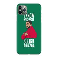CaseCompany Sleigh Bells Ring: Volledig geprint iPhone 11 Pro Max Hoesje