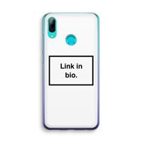 CaseCompany Link in bio: Huawei P Smart (2019) Transparant Hoesje