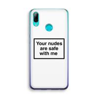 CaseCompany Safe with me: Huawei P Smart (2019) Transparant Hoesje