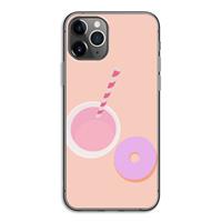 CaseCompany Donut: iPhone 11 Pro Transparant Hoesje