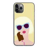 CaseCompany Ice cream: iPhone 11 Pro Transparant Hoesje