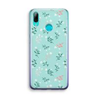 CaseCompany Small white flowers: Huawei P Smart (2019) Transparant Hoesje