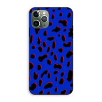 CaseCompany Blue Leopard: iPhone 11 Pro Tough Case