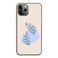 CaseCompany Leaf me if you can: iPhone 11 Pro Transparant Hoesje