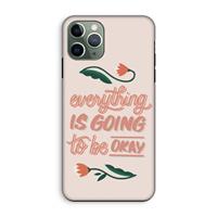 CaseCompany Optimistic flower girl: iPhone 11 Pro Tough Case