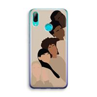 CaseCompany Sweet creatures: Huawei P Smart (2019) Transparant Hoesje
