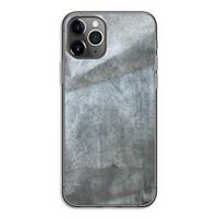 CaseCompany Grey Stone: iPhone 11 Pro Transparant Hoesje