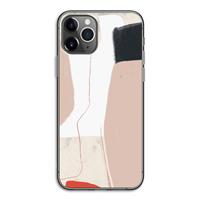 CaseCompany Lava: iPhone 11 Pro Transparant Hoesje