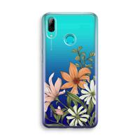 CaseCompany Floral bouquet: Huawei P Smart (2019) Transparant Hoesje