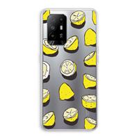 CaseCompany When Life Gives You Lemons...: Oppo A94 5G Transparant Hoesje