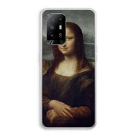 CaseCompany Mona Lisa: Oppo A94 5G Transparant Hoesje