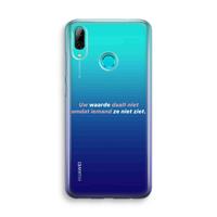 CaseCompany uw waarde daalt niet: Huawei P Smart (2019) Transparant Hoesje