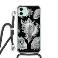 CaseCompany Haeckel Prosobranchia: iPhone 11 Transparant Hoesje met koord