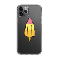 CaseCompany Raketijsje: iPhone 11 Pro Max Transparant Hoesje