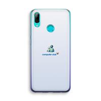 CaseCompany MSN: Huawei P Smart (2019) Transparant Hoesje
