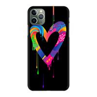 CaseCompany Melts My Heart: Volledig geprint iPhone 11 Pro Max Hoesje