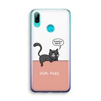 CaseCompany GSM poes: Huawei P Smart (2019) Transparant Hoesje
