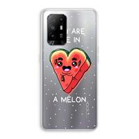 CaseCompany One In A Melon: Oppo A94 5G Transparant Hoesje