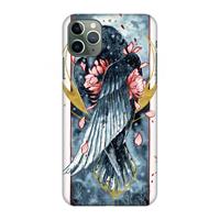 CaseCompany Golden Raven: Volledig geprint iPhone 11 Pro Max Hoesje