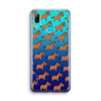 CaseCompany Pony: Huawei P Smart (2019) Transparant Hoesje