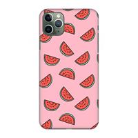 CaseCompany Watermeloen: Volledig geprint iPhone 11 Pro Max Hoesje