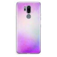 CaseCompany Clouds pastel: LG G7 Thinq Transparant Hoesje