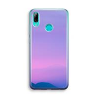 CaseCompany Sunset pastel: Huawei P Smart (2019) Transparant Hoesje