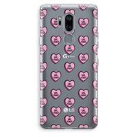 CaseCompany GIRL POWER: LG G7 Thinq Transparant Hoesje