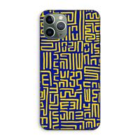 CaseCompany Majorelle Blue Print: iPhone 11 Pro Tough Case