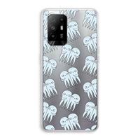 CaseCompany Octopussen: Oppo A94 5G Transparant Hoesje