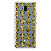 CaseCompany Musketon Anchor: LG G7 Thinq Transparant Hoesje