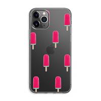 CaseCompany Waterijsje: iPhone 11 Pro Max Transparant Hoesje