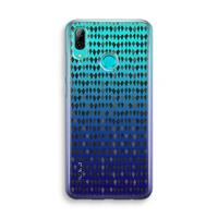 CaseCompany Crazy shapes: Huawei P Smart (2019) Transparant Hoesje